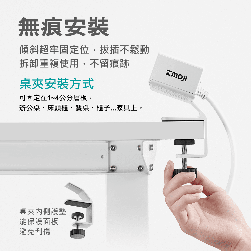 Zmoji 雙向多用途插座